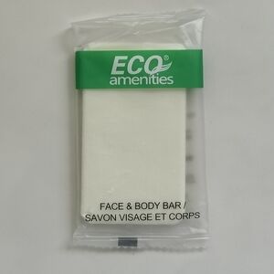FREE WITH ANY PURCHASE NEW ECO AMENITIES FACE & BODY BAR TRAVEL SIZE